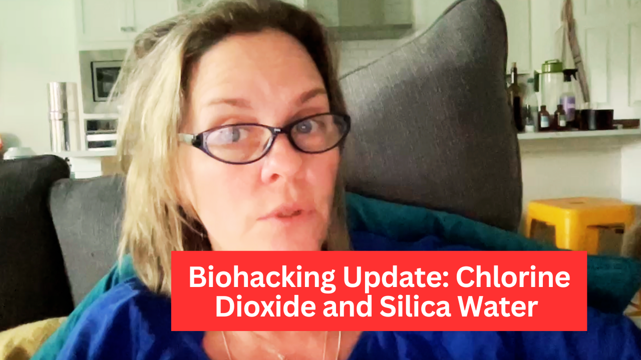 Video: Biohacking Update: Chl0rine Di0xide and Silica Water 🧬