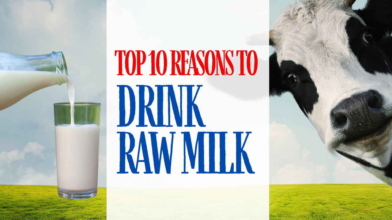 Top Ten Reasons To Drink Raw Milk