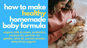 Healthy Homemade Baby Formula Recipe   How To Make Healthy Homemade Baby Formula 