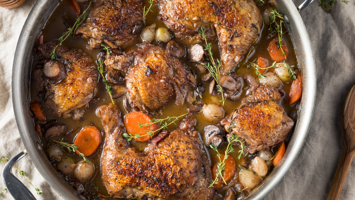 Crock Pot Coq au Vin