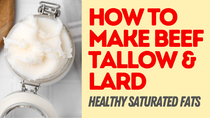 How To Make Beef Tallow & Lard